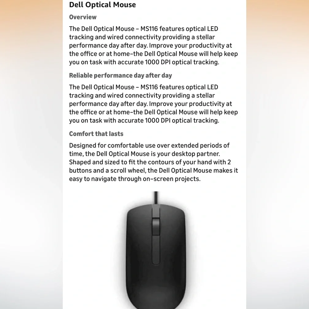 Dell sleek black